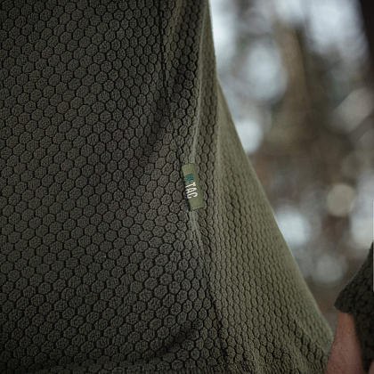 M-Tac термосорочка фліс Delta Level 2 Hex Army Olive– Мілітарист - зображення 18
