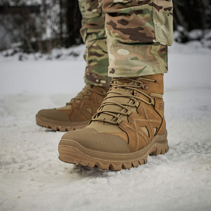 M-Tac ботинки полевые с утеплителем Winter Cross Coyote– Милитарист - фото 20