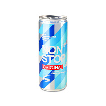 Non Stop Напій енергетичний безалкогольний сильногазований 0,25л– Мілітарист