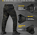 M-Tac брюки Patrol Gen.III Nyco Extreme Multicam Black– Милитарист - миниатюра 7