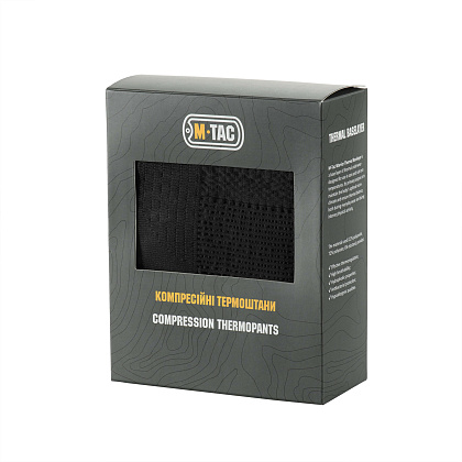 M-Tac термоштани компресійні Black/Dark Grey– Мілітарист - зображення 14