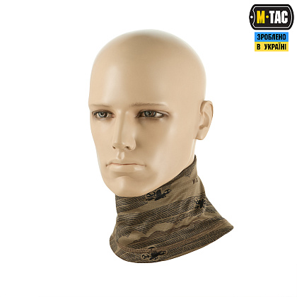 M-Tac шарф-труба мікрофліс Wind Of Freedom Tan– Мілітарист - зображення 2