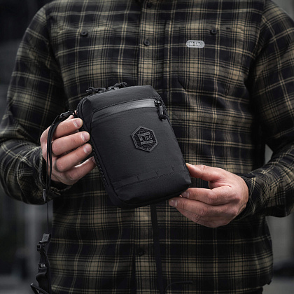 M-Tac сумка Pocket Bag Hardsling Lite-C Elite Black– Мілітарист - зображення 26