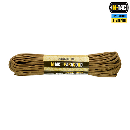 M-Tac паракорд 550 type III Coyote 30м - фото 1 M-Tac паракорд 550 type III Coyote 30м– Милитарист - фото 1