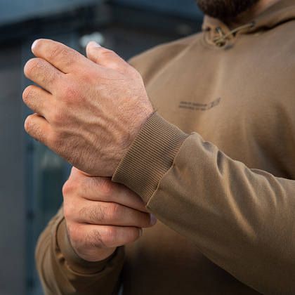 M-Tac кофта Hoodie Born by Revolution Coyote Brown– Милитарист - фото 17