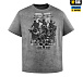 M-Tac футболка 28-а ОМБР ім. Лицарів зимового походу Cotton Hard Light Grey– Мілітарист - мініатюра 3
