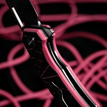 M-Tac ніж складний Type 12 Spider Web Black/Pink/Steel– Мілітарист - зображення 19