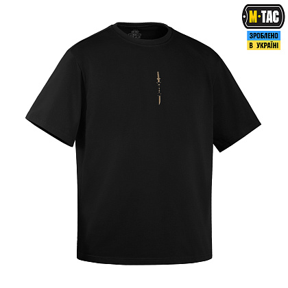 M-Tac футболка Gold Samurai Oversize Black– Милитарист - фото 4