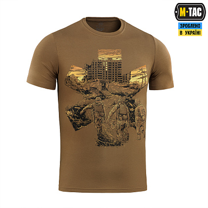 M-Tac футболка EVAC Coyote Brown– Мілітарист - зображення 3