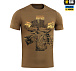 M-Tac футболка EVAC Coyote Brown– Мілітарист - мініатюра 3