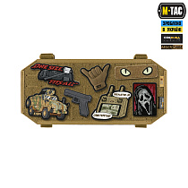 M-Tac велкро-панель на автомобильний солнцезащитный визор Elite Coyote– Милитарист
