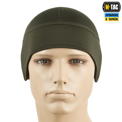 M-Tac шапка-підшоломник Gen.II мікрофліс ріп-стоп Dark Olive– Мілітарист - зображення 2
