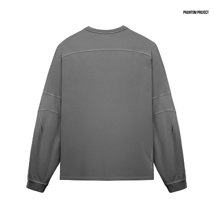 Phantom Project/M-Tac футболка Long Sleeve Cotton Hard (GD) Grey– Милитарист - фото 2