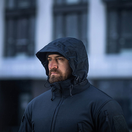 M-Tac куртка Soft Shell Navy Blue– Милитарист - фото 36