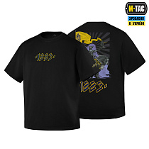 M-Tac футболка 1223 Embroidery Cotton Hard Black– Мілітарист