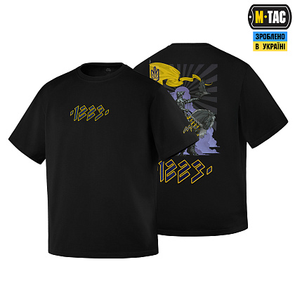 M-Tac футболка 1223 Embroidery Cotton Hard Black– Мілітарист - зображення 1