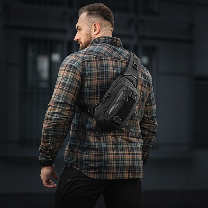 M-Tac сумка Sling Civilian Lite-NR Black– Милитарист - фото 43