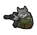 Нашивка Wolf 225 ОШП PVC– Мілітарист