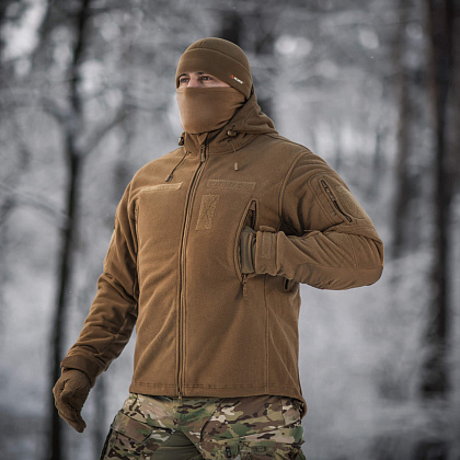 M-Tac куртка флисовая Windblock Division Gen.III Coyote Brown– Милитарист - фото 19