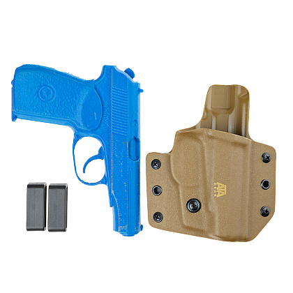 ATA Gear кобура модель Hit Factor ver.1 для ПМ/ПМР/ПМ-Т Coyote Brown правша– Милитарист - фото 3