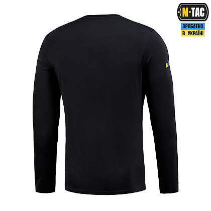 M-Tac футболка Месник длинный рукав Black/Yellow/Blue– Милитарист - фото 4