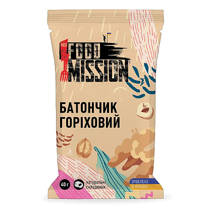 !FestFoodMission Батончик ореховый– Милитарист