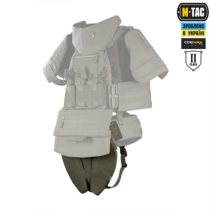 M-Tac Баллистическая защита паха Groin Protection GEN.II 2 класс защиты (FMS) Ranger Green– Милитарист - фото 5