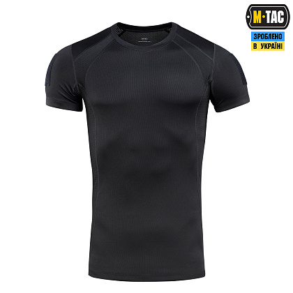 M-Tac футболка потовідвідна Athletic Tactical Gen.2 Black– Мілітарист - зображення 2