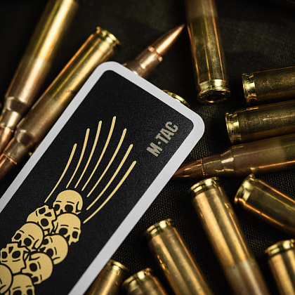 M-Tac наклейка Колосок (Черепа) Black– Мілітарист - зображення 3