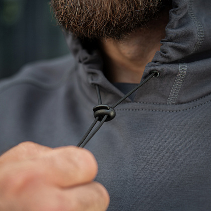 M-Tac кофта Hoodie Born by Revolution Dark Grey– Милитарист - фото 17