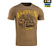 M-Tac футболка Ukrainian Cavalry Coyote Brown– Мілітарист - мініатюра 3