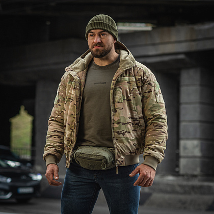 M-Tac куртка MA-1 Hooded Military Primaloft MC– Милитарист - фото 16