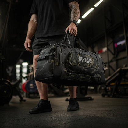 M-Tac сумка-баул Sport 70л Elite Multicam Black– Мілітарист - зображення 29