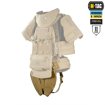 M-Tac Баллистическая защита паха Groin Protection GEN.II 2 класс защиты (FMS) Coyote– Милитарист - фото 6