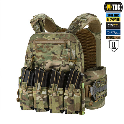 M-Tac плитоноска Cuirass Tiger Elite 2 класс защиты (размер плиты XL) Multicam– Милитарист - фото 5
