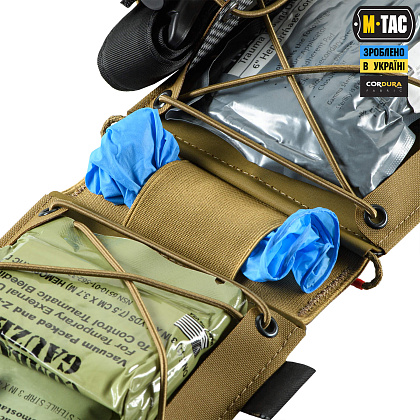 M-Tac Аптечка-вкладиш тактична індивідуальна IFAK Elite Coyote– Мілітарист - зображення 15