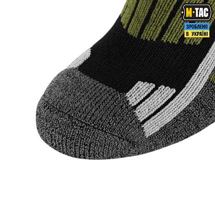 M-Tac шкарпетки Merino Trekking Olive– Мілітарист - зображення 6