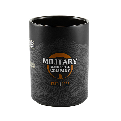 Military Black Coffee Company чашка HK416– Милитарист - фото 4