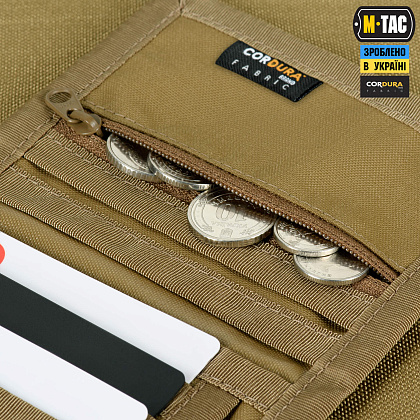 M-Tac гаманець Tactical Wallet Elite Coyote– Мілітарист - зображення 7