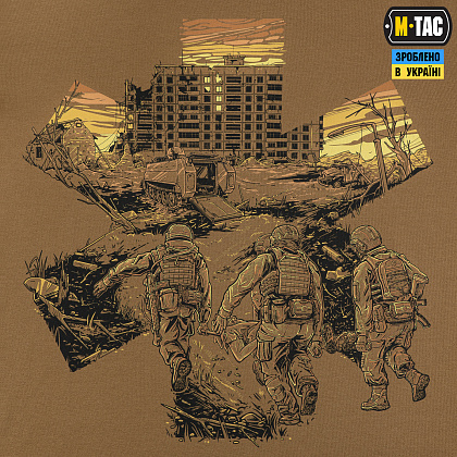M-Tac футболка EVAC Coyote Brown– Мілітарист - зображення 5