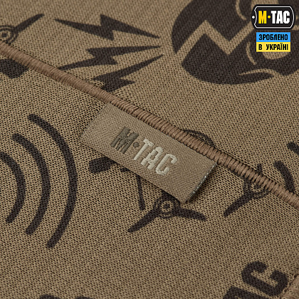 M-Tac шарф-труба мікрофліс Drone Pattern Tan– Мілітарист - зображення 8