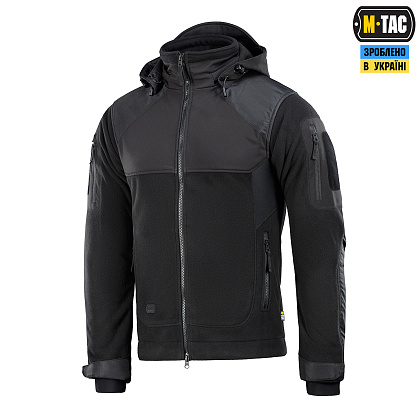 M-Tac куртка Norman Windblock Fleece Black– Милитарист - фото 1