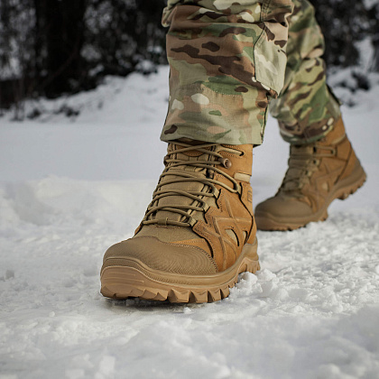 M-Tac ботинки полевые с утеплителем Winter Cross Coyote– Милитарист - фото 15