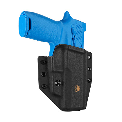 ATA Gear кобура модель Hit Factor ver.1 для зброї SiG P320 (full-size) Black правша– Мілітарист - зображення 2