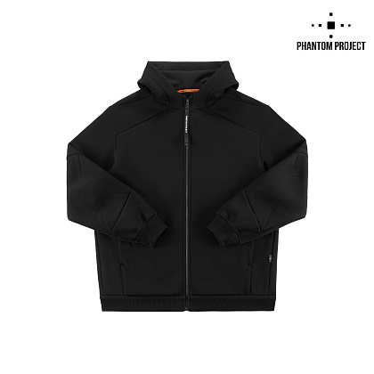 Phantom Project/M-Tac кофта Hoodie Zipper semi-raglan PE Black– Мілітарист - зображення 3