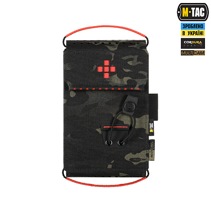 M-Tac Аптечка-вкладиш тактична індивідуальна IFAK Elite Multicam Black– Мілітарист - зображення 2