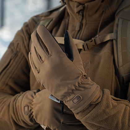 M-Tac перчатки Soft Shell Thinsulate Coyote Brown– Милитарист - фото 9