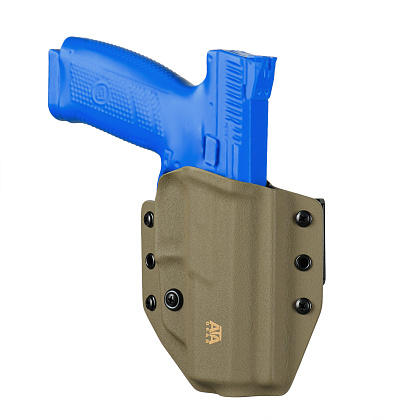 ATA Gear кобура модель Hit Factor ver.1 для зброї CZ P10-F / SC Flat Dark Earth - Spring правша– Мілітарист - зображення 2