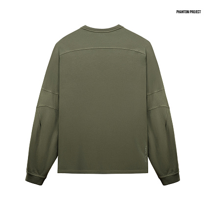 Phantom Project/M-Tac футболка Long Sleeve Cotton Hard (GD) Olive– Милитарист - фото 2