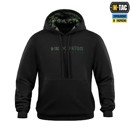M-Tac кофта Hoodie Cotton Hard Fatum Black– Мілітарист - зображення 3